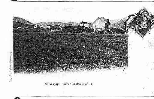 Ville de GIROMAGNY Carte postale ancienne